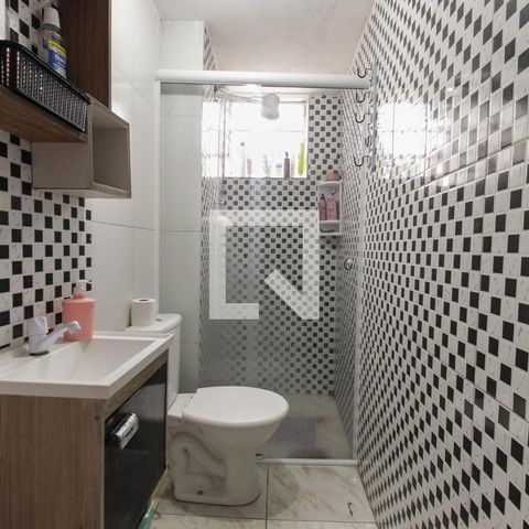 Apartamento à venda com 44m², 2 quartos e 1 vaga Apartamento à venda com 44m², 2 quartos e 1 vagaBanheiro
