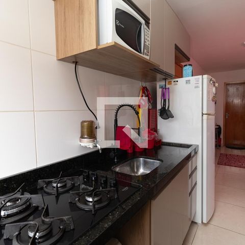 Apartamento à venda com 38m², 2 quartos e sem vagaCozinha