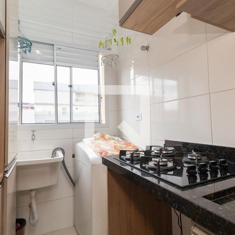 Apartamento à venda com 38m², 2 quartos e sem vagaCozinha e Área de Serviço