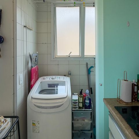 Apartamento à venda com 47m², 1 quarto e 1 vagaCozinha e Área de Serviço