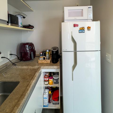 Apartamento à venda com 47m², 1 quarto e 1 vagaCozinha e Área de Serviço