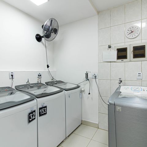 Apartamento à venda com 45m², 2 quartos e 1 vagaLavanderia
