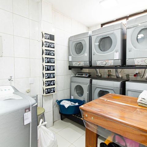 Apartamento à venda com 45m², 2 quartos e 1 vagaLavanderia