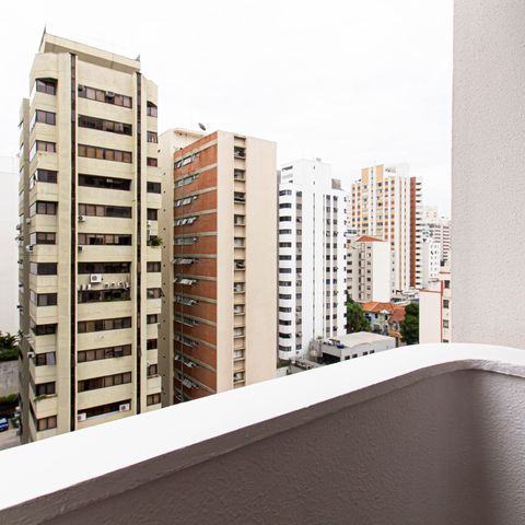 Apartamento à venda com 45m², 2 quartos e 1 vagaVaranda
