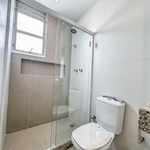 Apartamento à venda com 80m², 3 quartos e 2 vagasBanheiro da Suíte 1