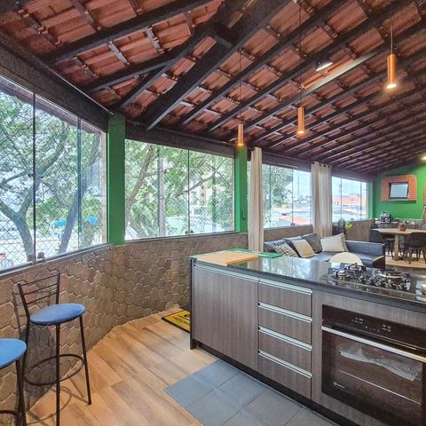 Casa para alugar com 376m², 4 quartos e 1 vagaCasa 2 - Cozinha 