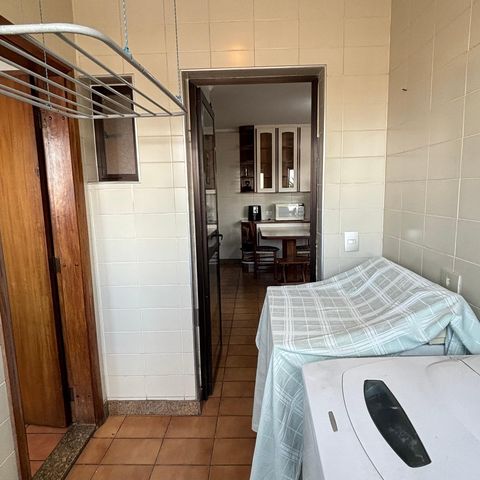 Apartamento à venda com 140m², 3 quartos e 2 vagasÁrea de Serviço