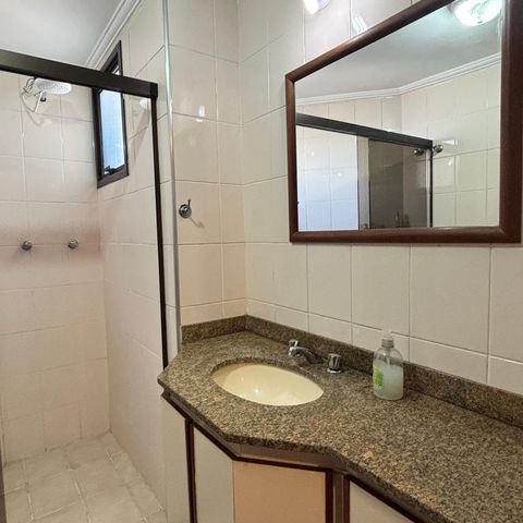 Apartamento à venda com 140m², 3 quartos e 2 vagasBanheiro