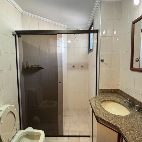Apartamento à venda com 140m², 3 quartos e 2 vagasBanheiro