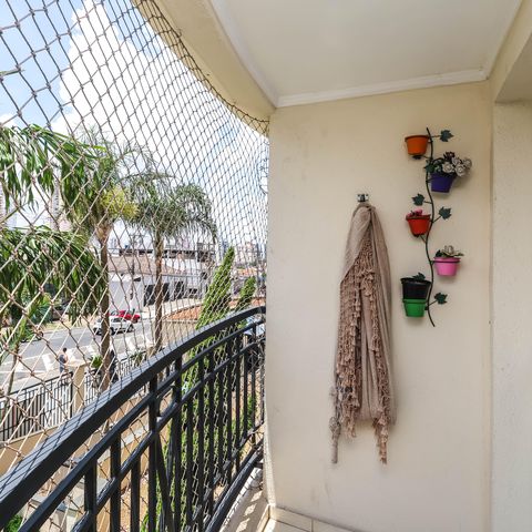 Apartamento à venda com 68m², 3 quartos e 2 vagasVaranda