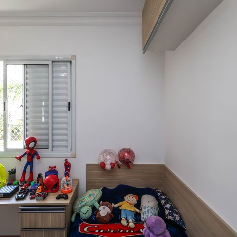 Apartamento à venda com 68m², 3 quartos e 2 vagasQuarto 2