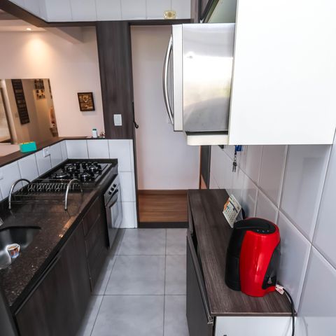Apartamento à venda com 68m², 3 quartos e 2 vagasCozinha