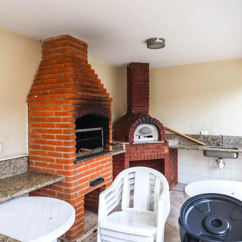 Apartamento à venda com 68m², 3 quartos e 2 vagasChurrasqueira