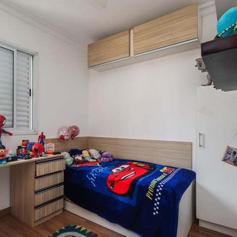 Apartamento à venda com 68m², 3 quartos e 2 vagasQuarto 2
