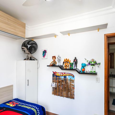 Apartamento à venda com 68m², 3 quartos e 2 vagasQuarto 2
