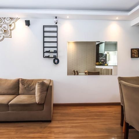 Apartamento à venda com 68m², 3 quartos e 2 vagasSala