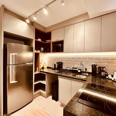 Studio para alugar com 44m², 1 quarto e 1 vagaCozinha 