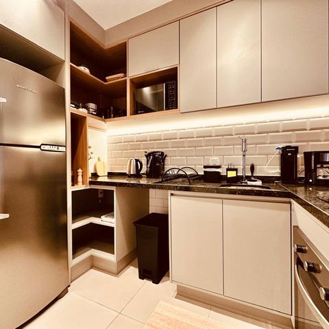 Studio para alugar com 44m², 1 quarto e 1 vagaCozinha