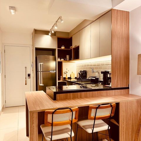Studio para alugar com 44m², 1 quarto e 1 vagaCozinha