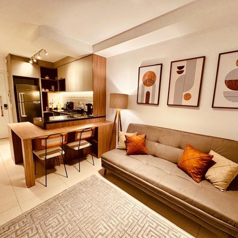Studio para alugar com 44m², 1 quarto e 1 vagaCozinha