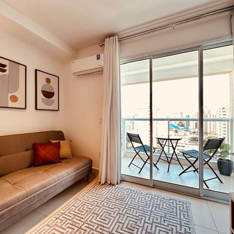 Studio para alugar com 44m², 1 quarto e 1 vagaSala