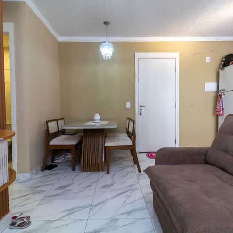Apartamento à venda com 40m², 2 quartos e 1 vaga Apartamento à venda com 40m², 2 quartos e 1 vagaSala