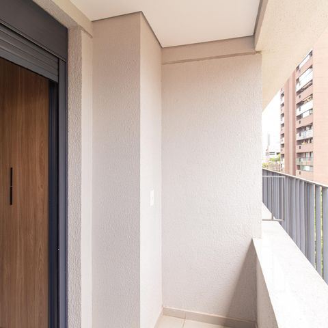 Studio à venda com 27m², 0 quarto e sem vagaVaranda