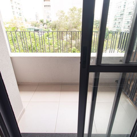 Studio à venda com 27m², 0 quarto e sem vagaVaranda