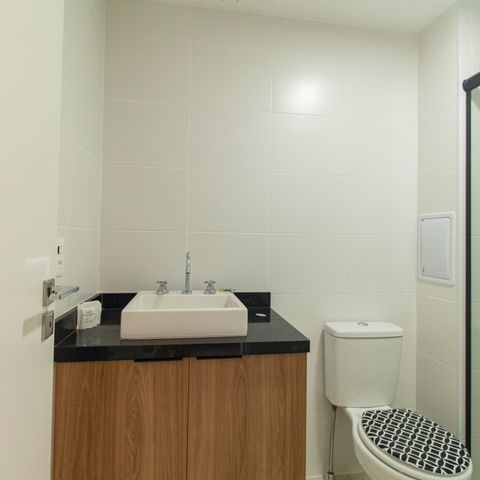 Studio à venda com 27m², 0 quarto e sem vagaBanheiro