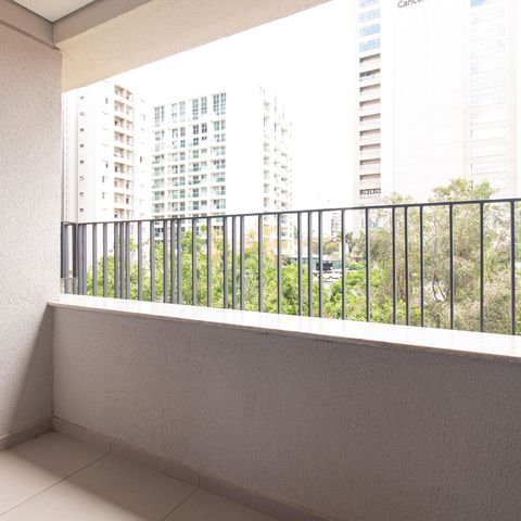 Studio à venda com 27m², 0 quarto e sem vagaVaranda