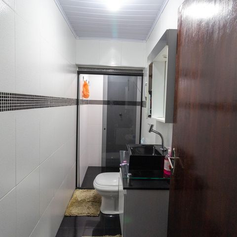 Casa à venda com 125m², 3 quartos e 2 vagas Casa à venda com 125m², 3 quartos e 2 vagasBanheiro 1