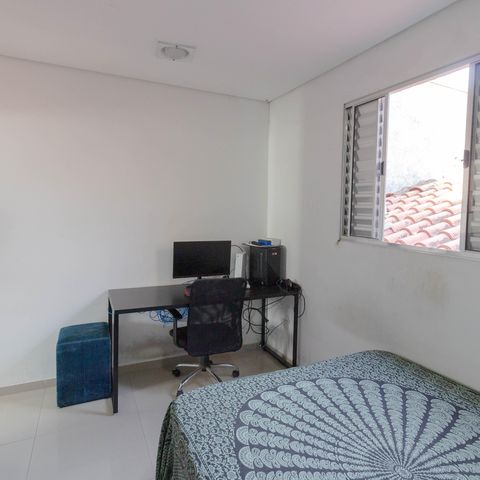Casa à venda com 125m², 3 quartos e 2 vagas Casa à venda com 125m², 3 quartos e 2 vagasQuarto 3