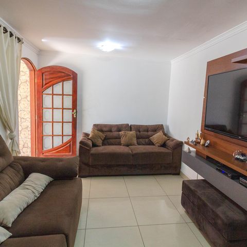 Casa à venda com 125m², 3 quartos e 2 vagas Casa à venda com 125m², 3 quartos e 2 vagasSala 1