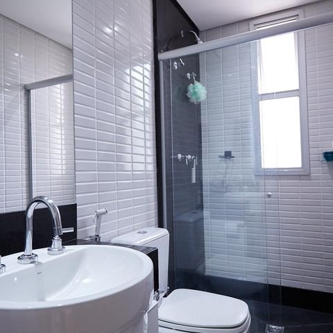 Apartamento à venda com 52m², 1 quarto e 2 vagasBanheiro