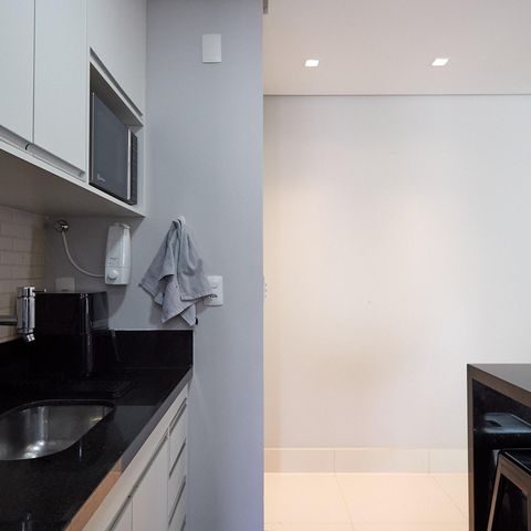 Apartamento à venda com 52m², 1 quarto e 2 vagasCozinha