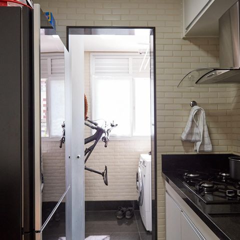 Apartamento à venda com 52m², 1 quarto e 2 vagasCozinha