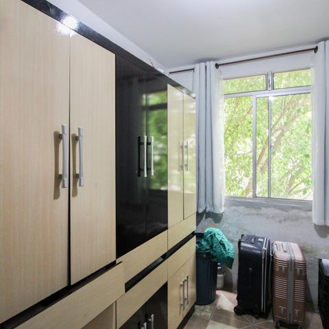 Apartamento à venda com 45m², 2 quartos e 2 vagasQuarto 2