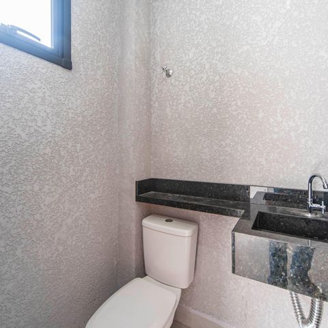 Apartamento para alugar com 115m², 2 quartos e 1 vaga Apartamento para alugar com 115m², 2 quartos e 1 vagaLavabo da Cobertura