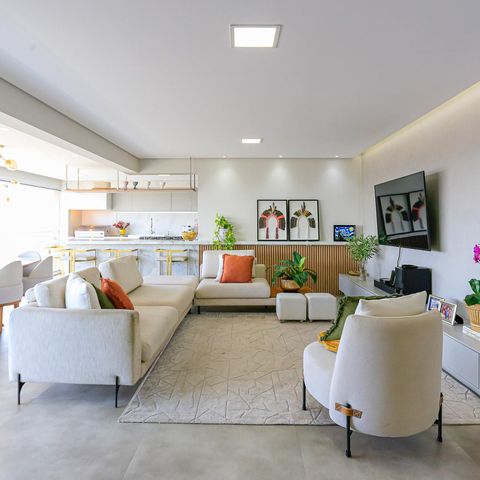 Apartamento à venda com 186m², 5 quartos e 3 vagasSala
