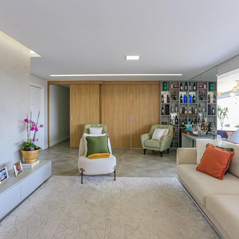 Apartamento à venda com 186m², 5 quartos e 3 vagasSala
