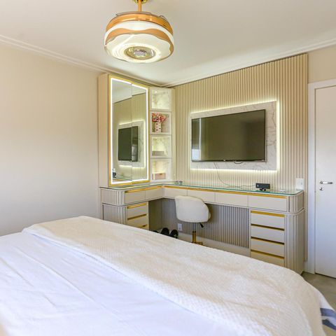 Apartamento à venda com 186m², 5 quartos e 3 vagasQuarto 4