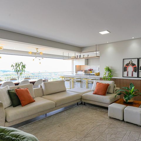 Apartamento à venda com 186m², 5 quartos e 3 vagasSala