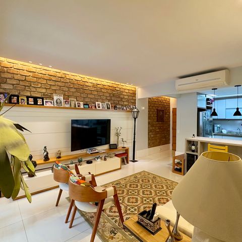 Apartamento à venda com 136m², 3 quartos e sem vaga Apartamento à venda com 136m², 3 quartos e sem vagaSala