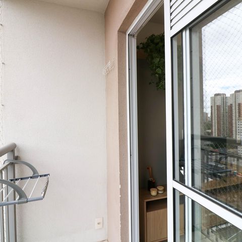 Studio à venda com 28m², 1 quarto e 1 vaga Studio à venda com 28m², 1 quarto e 1 vagaVaranda