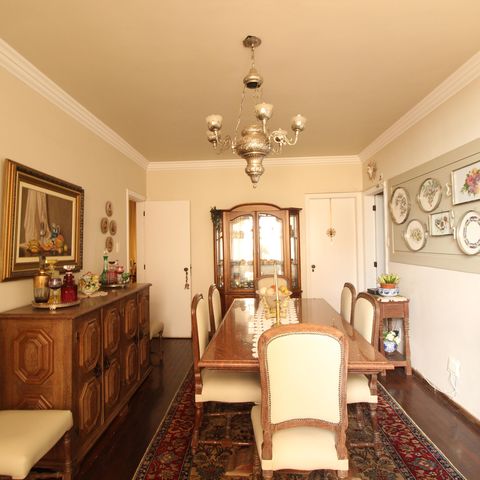 Apartamento para alugar com 220m², 4 quartos e 1 vagaSala de jantar 