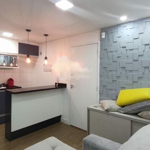 Apartamento à venda com 37m², 1 quarto e 1 vaga