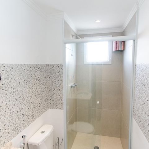Apartamento à venda com 77m², 3 quartos e 1 vaga Apartamento à venda com 77m², 3 quartos e 1 vagaBanheiro