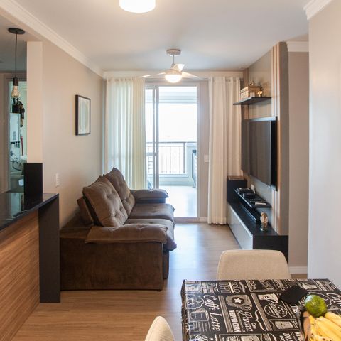 Apartamento à venda com 77m², 3 quartos e 1 vaga Apartamento à venda com 77m², 3 quartos e 1 vagaSala