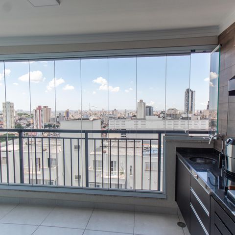 Apartamento à venda com 77m², 3 quartos e 1 vaga Apartamento à venda com 77m², 3 quartos e 1 vagaVaranda da Sala