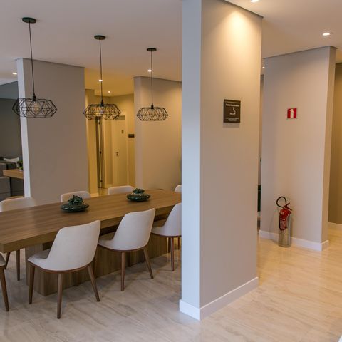 Apartamento à venda com 77m², 3 quartos e 1 vaga Apartamento à venda com 77m², 3 quartos e 1 vagaÁrea comum - Salão de festas